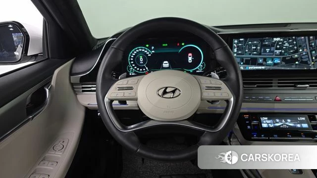 Hyundai The New Grandeur IG Hybrid 2022 Белый из Кореи, фото 4