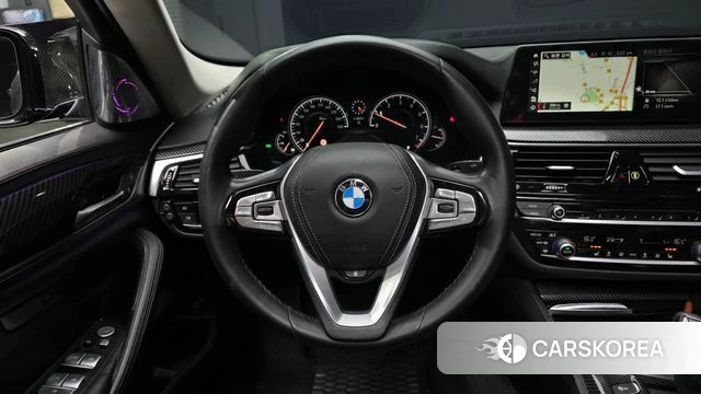 BMW 5 Series (G30) 2018 Серый из Кореи, фото 4