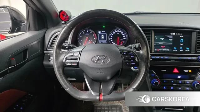 Hyundai Avante AD 2018 Черный из Кореи, фото 4