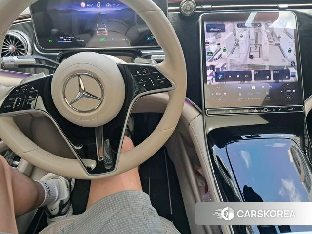 Mercedes-Benz EQS V297 2022 Черный из Кореи, фото 4