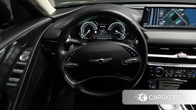 Genesis G80 (RG3) 2022 Черный из Кореи, фото 4