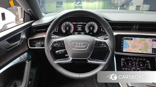 Audi A7 (4K) 2022 Белый из Кореи, фото 4