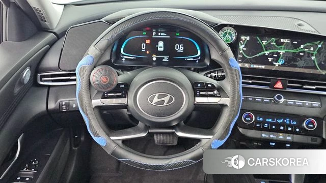 Hyundai The New Avante (CN7) 2025 Зеленый из Кореи, фото 4