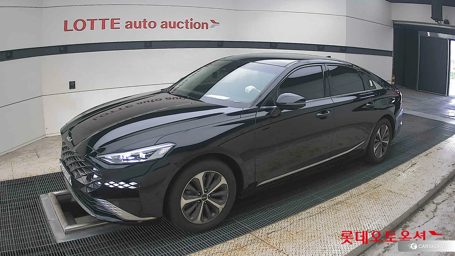 Kia K8 Hybrid 2022 Aurora Black Pearl из Кореи, фото 4