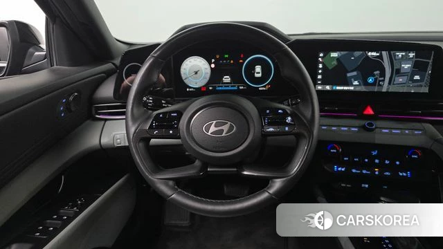 Hyundai The New Avante (CN7) 2023 Черный из Кореи, фото 4