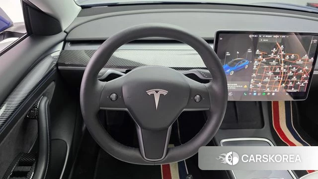 Tesla Model 3 2021 Синий из Кореи, фото 4