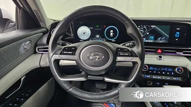 Hyundai Avante (CN7) 2023 Белый из Кореи, фото 4