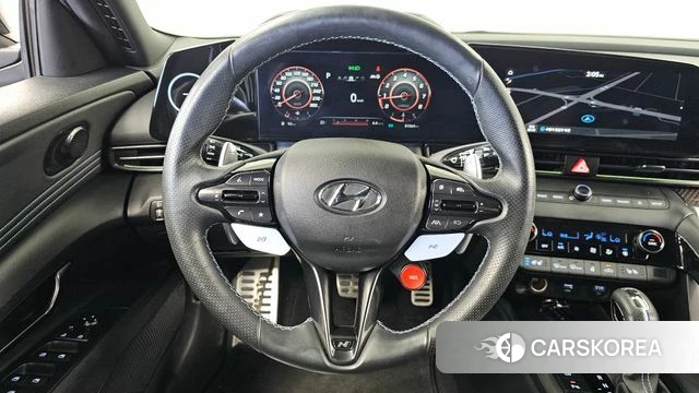 Hyundai Avante (CN7) 2021 Серебристо-серый из Кореи, фото 4