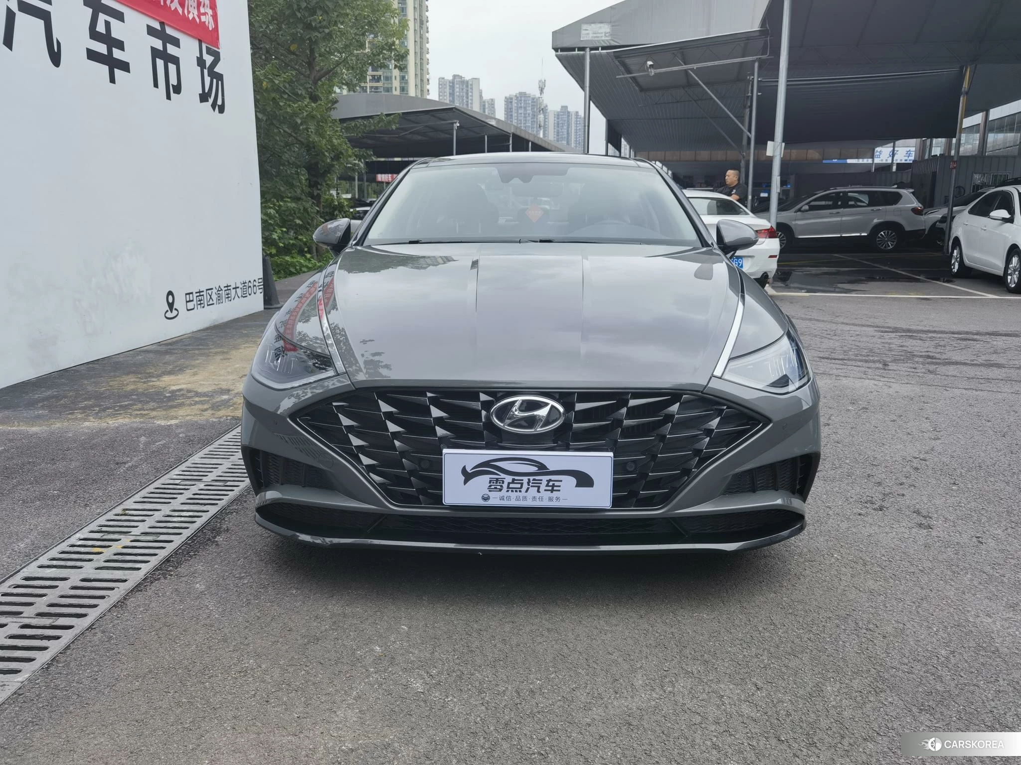 Hyundai Sonata 2020 Темно-серый из Китая, фото 4