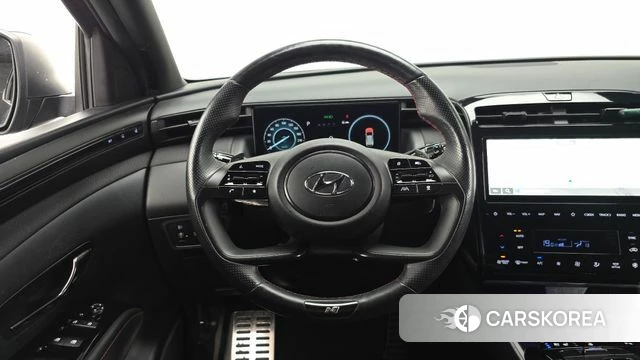 Hyundai Tucson Hybrid (NX4) 2022 Черный из Кореи, фото 4