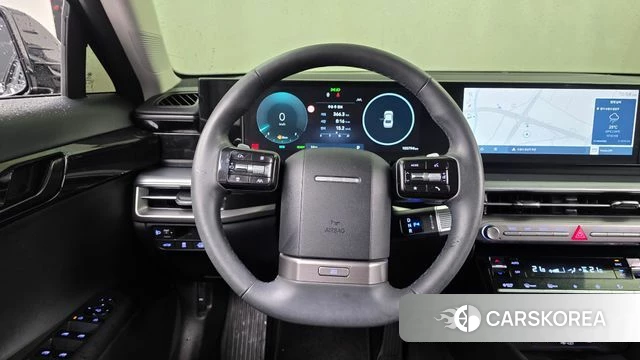 Hyundai Grandeur Hybrid (GN7) 2023 Черный из Кореи, фото 4
