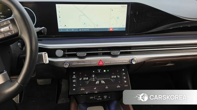 Hyundai Grandeur (GN7) 2023 Черный из Кореи, фото 4
