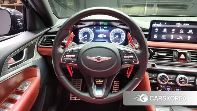 Genesis The New G70 2022 Черный из Кореи, фото 4
