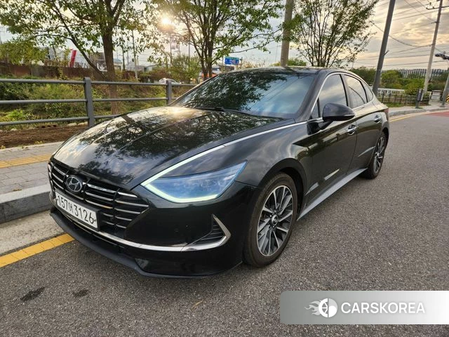 Hyundai Sonata (DN8) 2019 Черный из Кореи, фото 4
