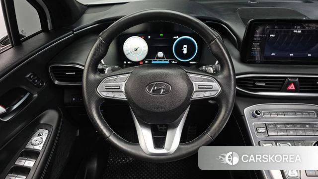 Hyundai The New Santa Fe 2021 Белый из Кореи, фото 4