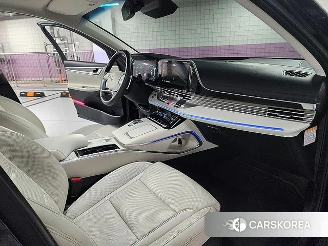 Hyundai The New Grandeur IG Hybrid 2021 Серый из Кореи, фото 4