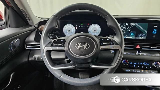 Hyundai The New Avante (CN7) 2024 Красный из Кореи, фото 4