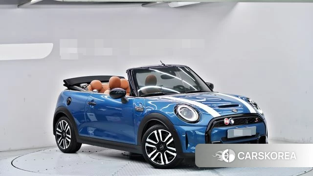 Mini Cooper S Convertible 2023 Синий из Кореи, фото 4