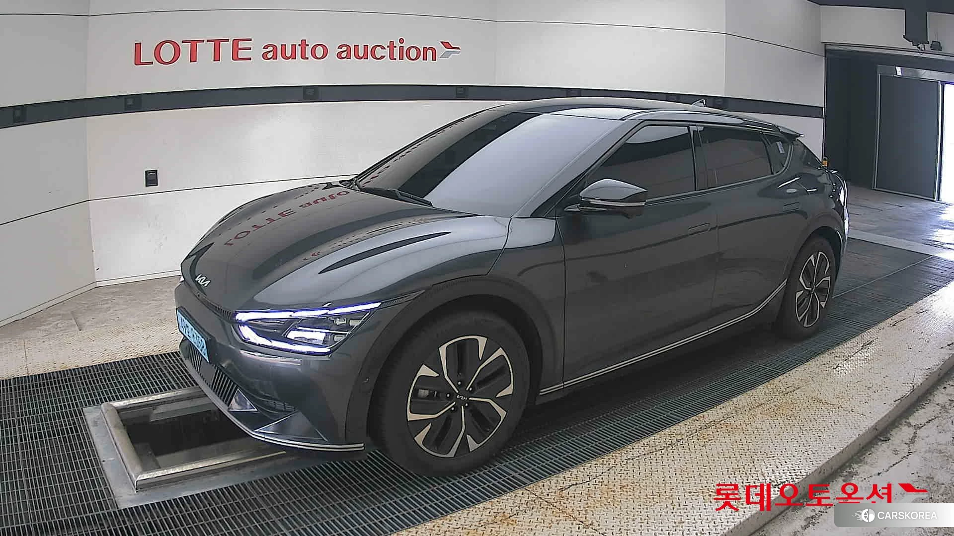 Kia EV6 2022 Interstellagray из Кореи, фото 4