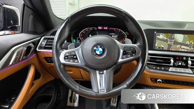 BMW 4 Series (G22) 2021 Черный из Кореи, фото 4