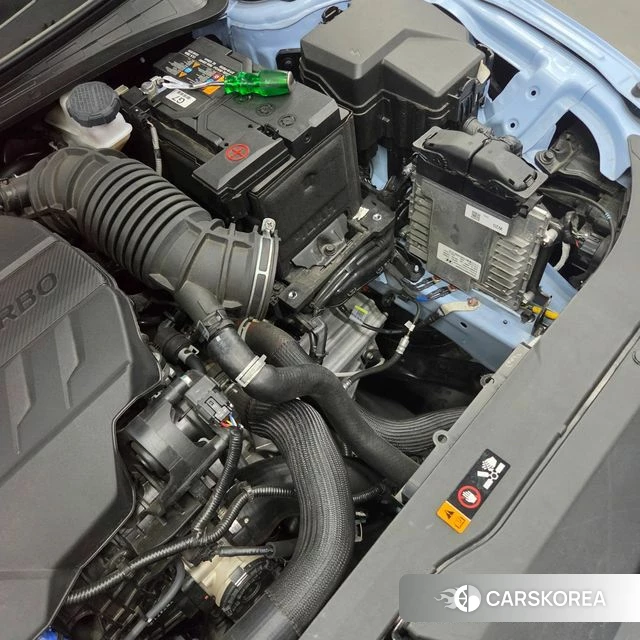 Hyundai The New Avante (CN7) 2024 Небесно-голубой из Кореи, фото 4