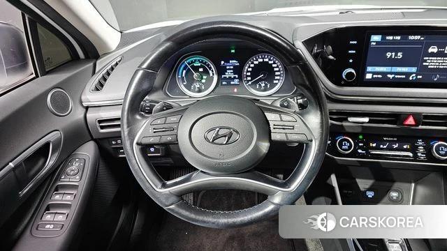 Hyundai Sonata Hybrid (DN8) 2019 Белый из Кореи, фото 4