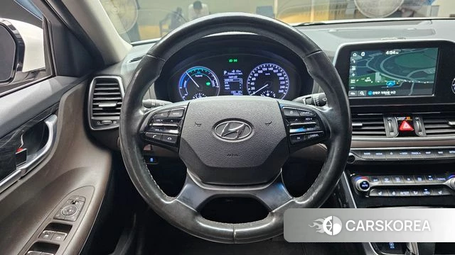 Hyundai Grandeur IG Hybrid 2019 Белый из Кореи, фото 4