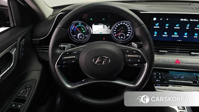 Hyundai The New Grandeur IG Hybrid 2020 Черный из Кореи, фото 4