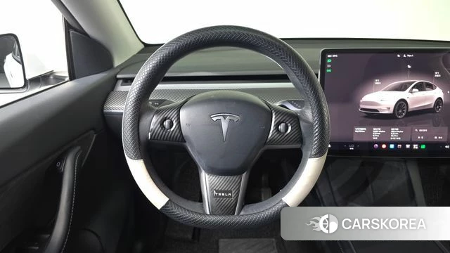 Tesla Model Y 2022 Белый из Кореи, фото 4