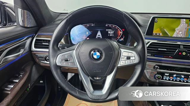 BMW 7 Series (G11) 2021 Черный из Кореи, фото 4