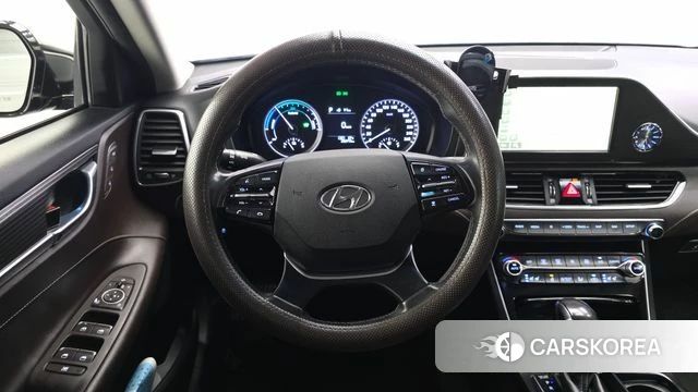 Hyundai Grandeur IG Hybrid 2019 Черный из Кореи, фото 4