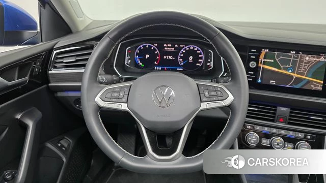 Volkswagen 7th Generation of Jetta 2023 Синий из Кореи, фото 4