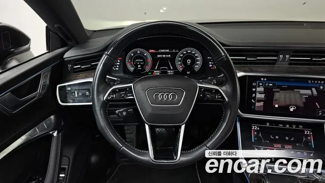 Audi A7 (4K) 2021 Черный из Кореи, фото 4