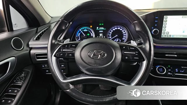 Hyundai Sonata Hybrid (DN8) 2022 Черный из Кореи, фото 4