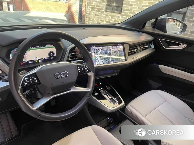 Audi Q4 e-Tron (F4) 2022 Синий из Кореи, фото 4