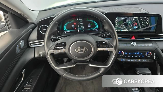 Hyundai The New Avante Hybrid (CN7) 2023 Серый из Кореи, фото 4