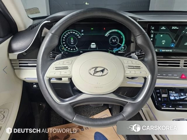 Hyundai The New Grandeur IG Hybrid 2021 Черный из Кореи, фото 4