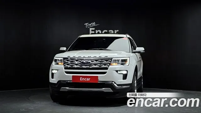 Ford Explorer 2019 Белый из Кореи, фото 4