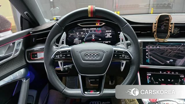 Audi S7 (4K) 2020 Красный из Кореи, фото 4