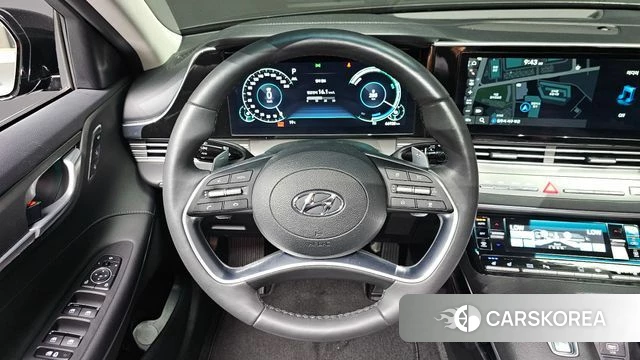 Hyundai The New Grandeur IG Hybrid 2022 Черный из Кореи, фото 4
