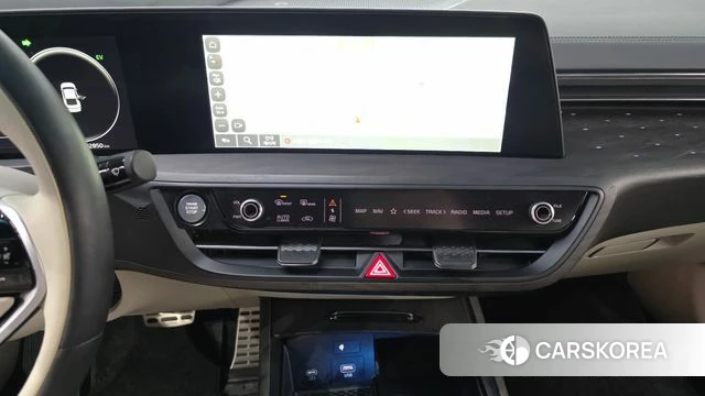 Kia K8 Hybrid 2022 Белый из Кореи, фото 4