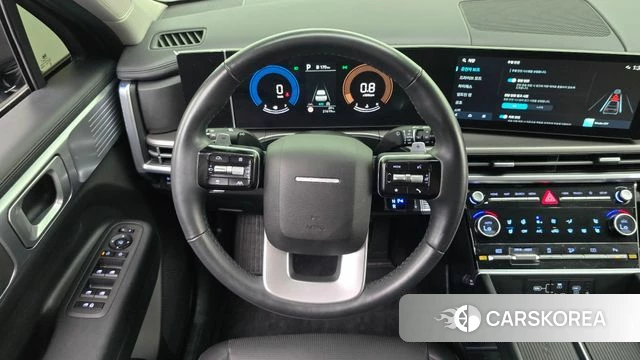 Hyundai Santa Fe (MX5) 2025 Черный из Кореи, фото 4