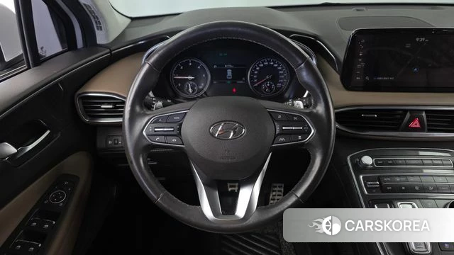 Hyundai The New Santa Fe 2021 Белый из Кореи, фото 4