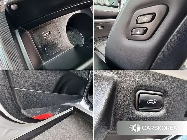 Hyundai The New Santa Fe 2022 Белый двухцветный из Кореи, фото 4
