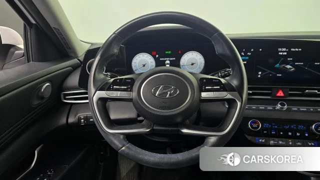 Hyundai Avante (CN7) 2022 Белый из Кореи, фото 4