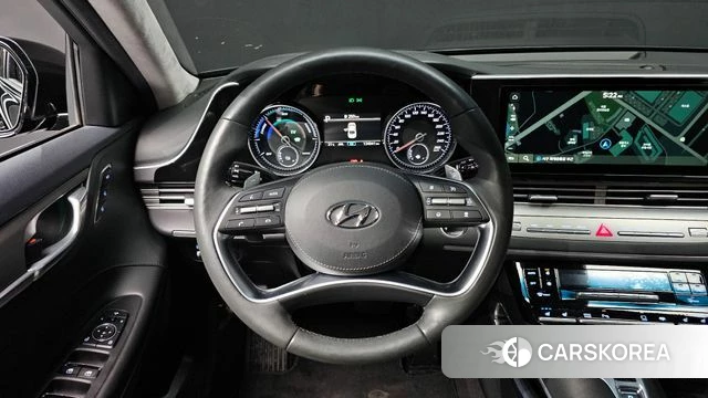 Hyundai The New Grandeur IG Hybrid 2020 Черный из Кореи, фото 4