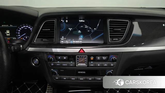 Genesis G80 2018 Синий из Кореи, фото 4