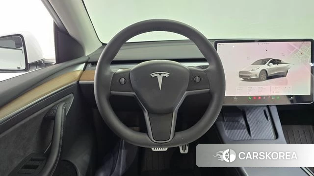 Tesla Model Y 2024 Белый из Кореи, фото 4
