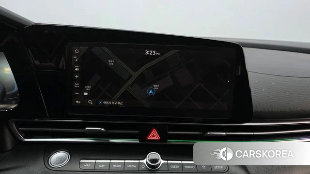 Hyundai The New Avante (CN7) 2023 Черный из Кореи, фото 4