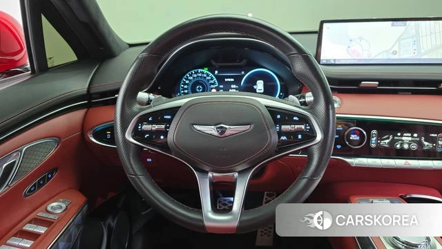 Genesis GV70 2021 Красный из Кореи, фото 4